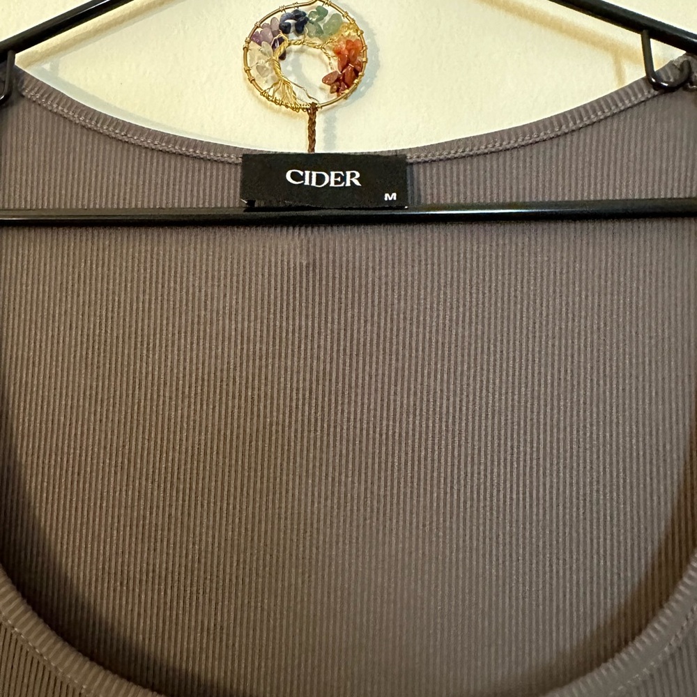 Cider NWOT Grey Jumpsuit Size M